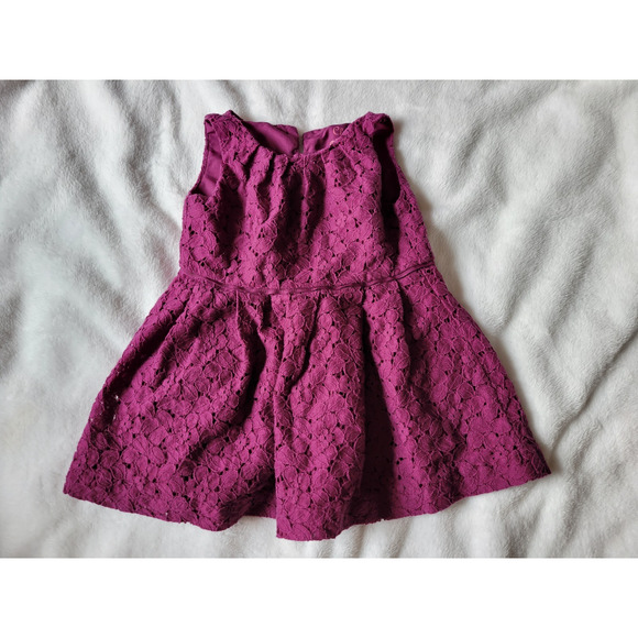 Cherokee Other - CHEROKEE GIRLS Dress Baby Girl 18 Months Violet Braided Lacing ALine
